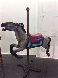 Fabulous Restored Herschell Antique Carousel Horse! 