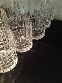 Six lovely Tiffany tumblers