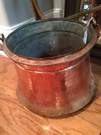 Good looking copper bucket