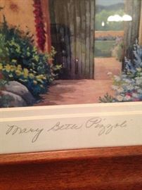 Artist Mary Beth Pizzoli