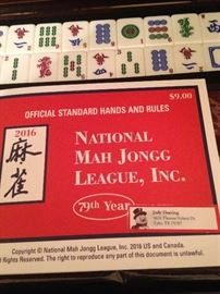 Includes the rules of the National Mah Jongg League, Inc.