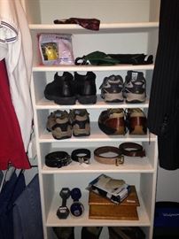 Men's shoes and belts
