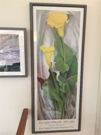 36. Georgia O'Keefe Framed Poster (21'' x 50'')
