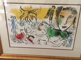 21. Chagal Framed print (28'' x 22'')