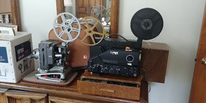 Vintage Movie Projectors