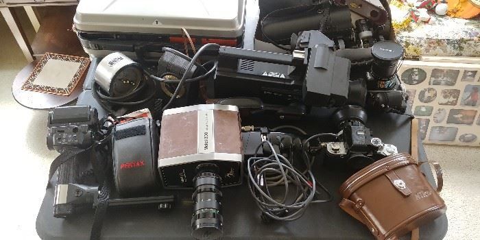 Lots of Camera Equipment 