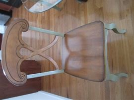 SET OF 4 CHAIRS AND TABLE