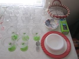 DEPRESSION GLASSWARE