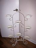 Vintage shabby chic plant stand - 1950's