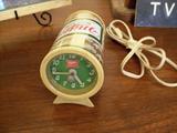 Vintage Miller beer clock - LOVE IT! Works!