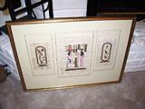 More original art - this one with an Egyptian theme.