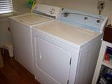 Good working washer and (gas) dryer. One is Amana, the other Kenmore. Only a few years old.