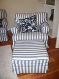 Chair and ottoman - comfy!