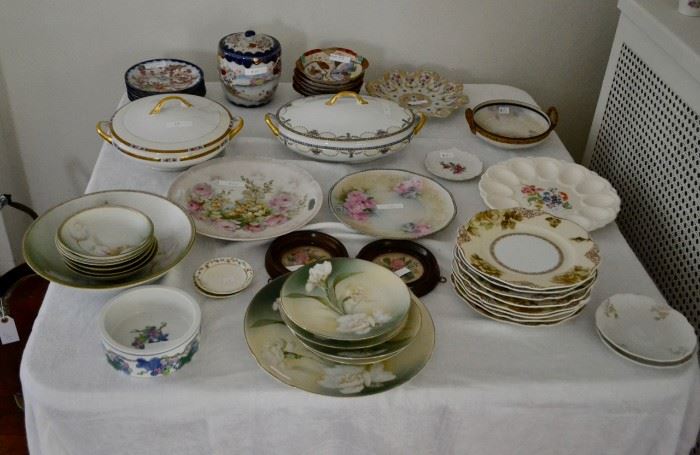 Various China Including Nippon, Bavarian, Old Ivory Silesia, R. S. Germany