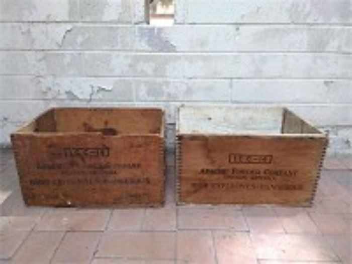 Vintage Wood Crates