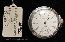  17 Jewels Pocket Watch by “Waltham Watch Company” circa 1902 