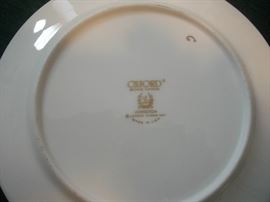 Markings on the bone china