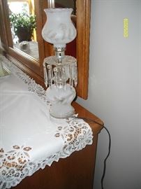 Pair of dresser lamps