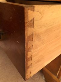 DOVETAILED.....(hint...not a piece made by Target, Walmart or World Market...)