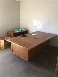 Large Oak Desk
