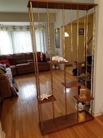 Vintage MCM 1950's Room divider pole lights