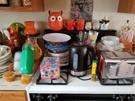 Kitchenware, Krups, Marble Salt & Pepper set boxed