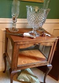 Vintage German display cabinet