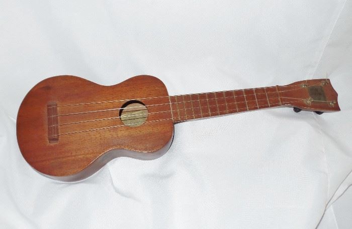 Rare 'Jesse Kalima' Koa wood ukulele- Hawaii