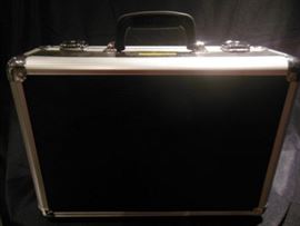 1.	Personal Black Bugatti Briefcase