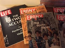 Historic Life and Ebony Magazines