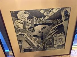 M. C. Escher - Relativity, VII-53