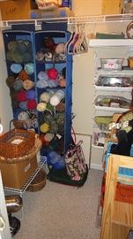 Yarn, Specialty Yarns, large Skiens, Craft supplies, Beads, Crocheting supplies 