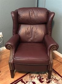 Lane, leather recliner