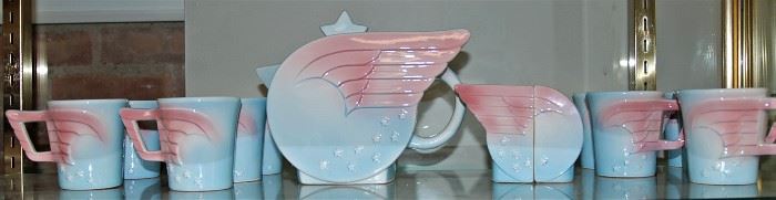 Vandor By Pelzman Designs Winged Tea Set