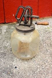 Antique Mixing Jar/Churn