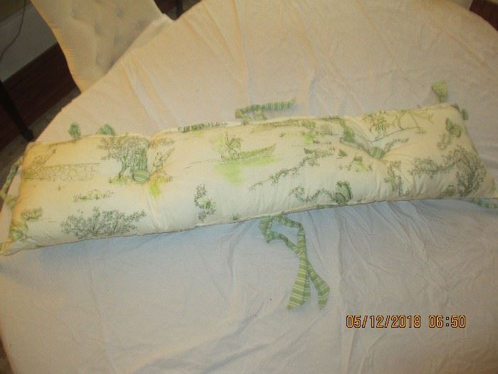 Baby Bumpers - Frog Toile, Full set, 4 pieces