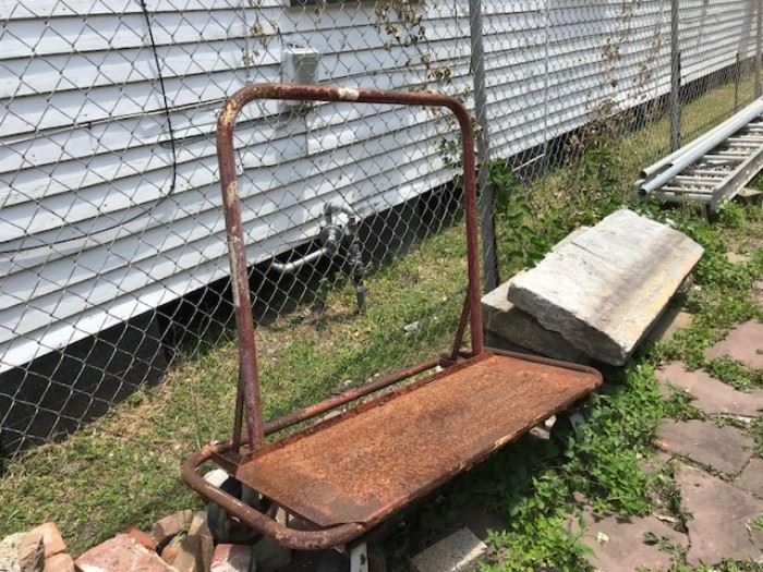 Old Iron cart - located off site