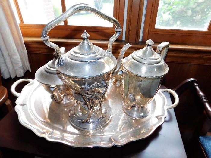 Sterling Silver Tea Set 