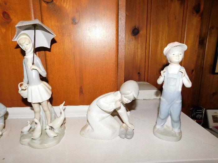 Several Lladro Figurines