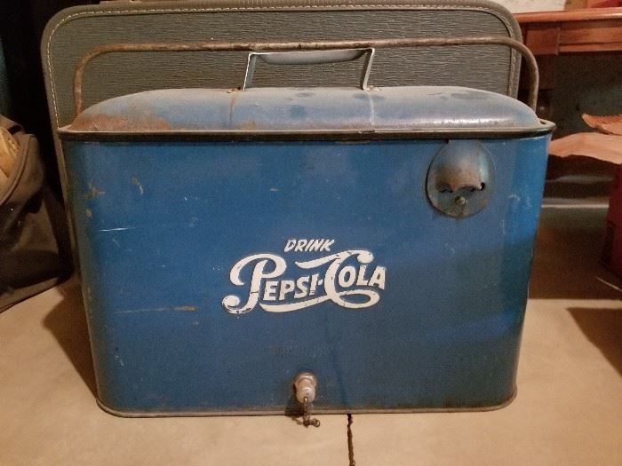 Vintage Pepsi Cola cooler