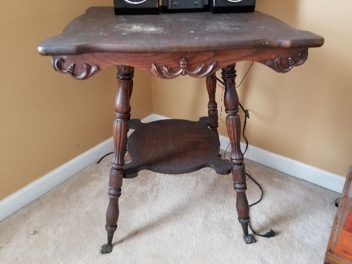 Antique parlor table