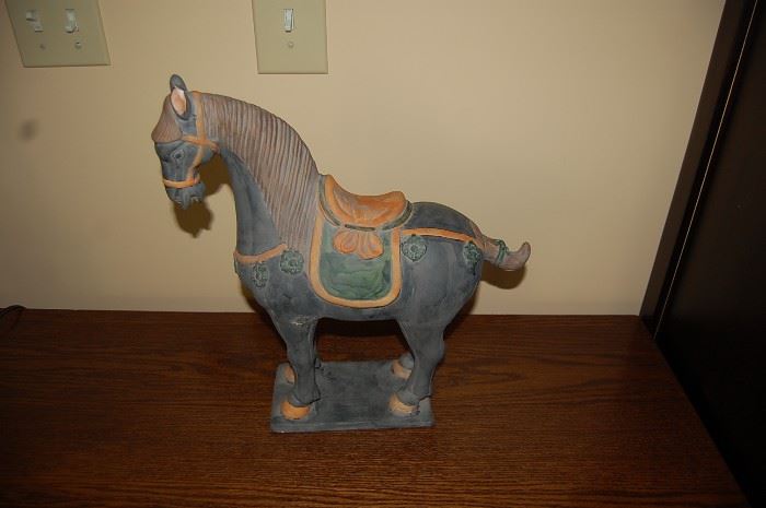 Tang Pottery Horse - Chipped