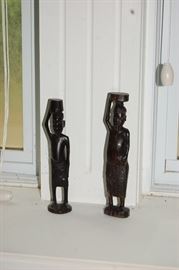 Small African Carved Effigies 
