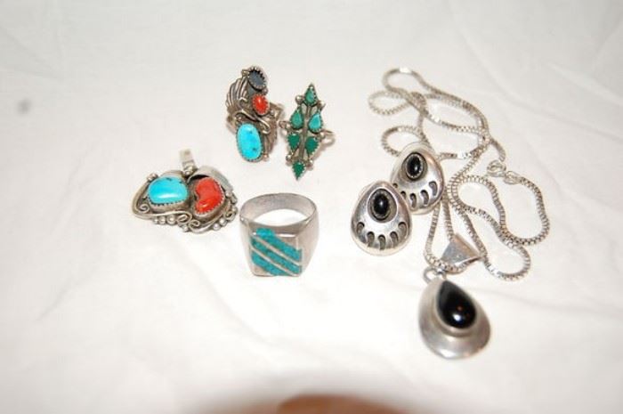 Sterling Southwest Native American Jewelry
