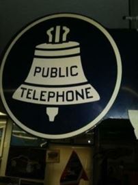 Telephone Booth Sign