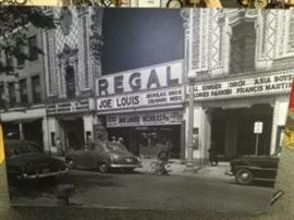 Picture very large used on movie set