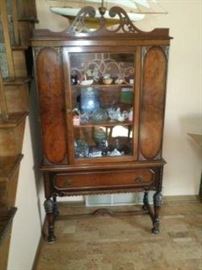 Antique Dining China Cabinet