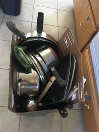 Assorted cookware