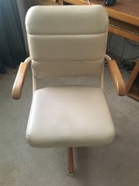 Leather office chair