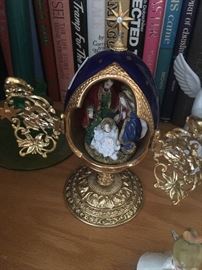 Nativity scene ornament